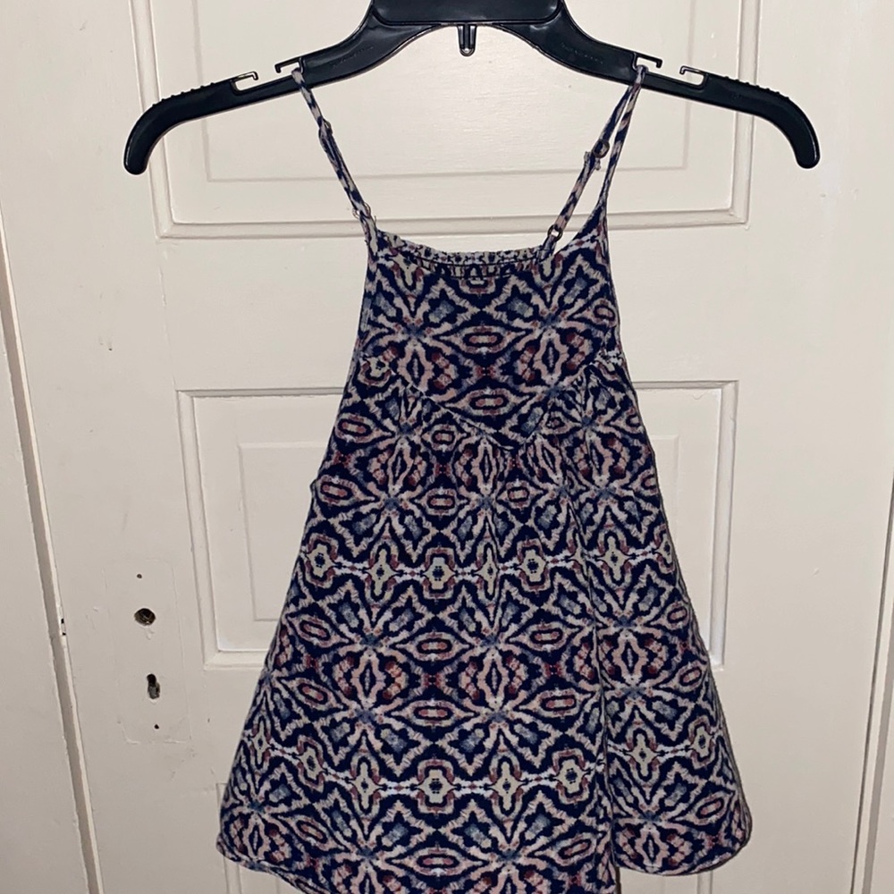 Pretty print (multicolor) top